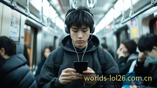 电竞选手在比赛舞台上专注对局